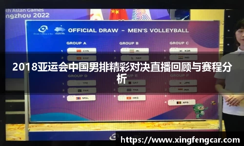 2018亚运会中国男排精彩对决直播回顾与赛程分析