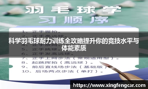 科学羽毛球耐力训练全攻略提升你的竞技水平与体能素质